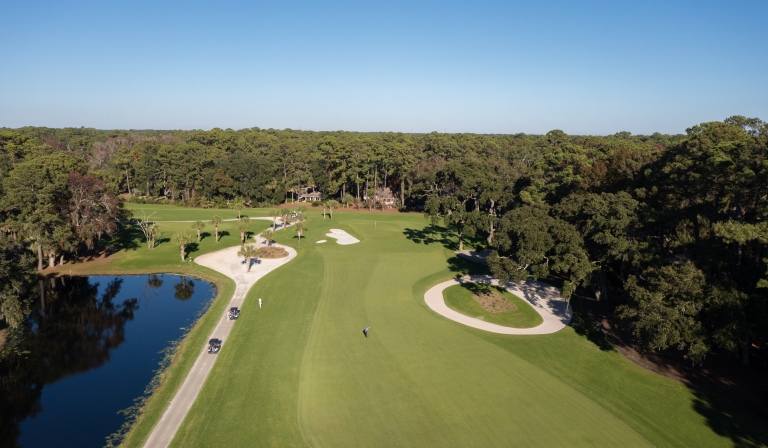 5th hole of Harbour Town Golf Course