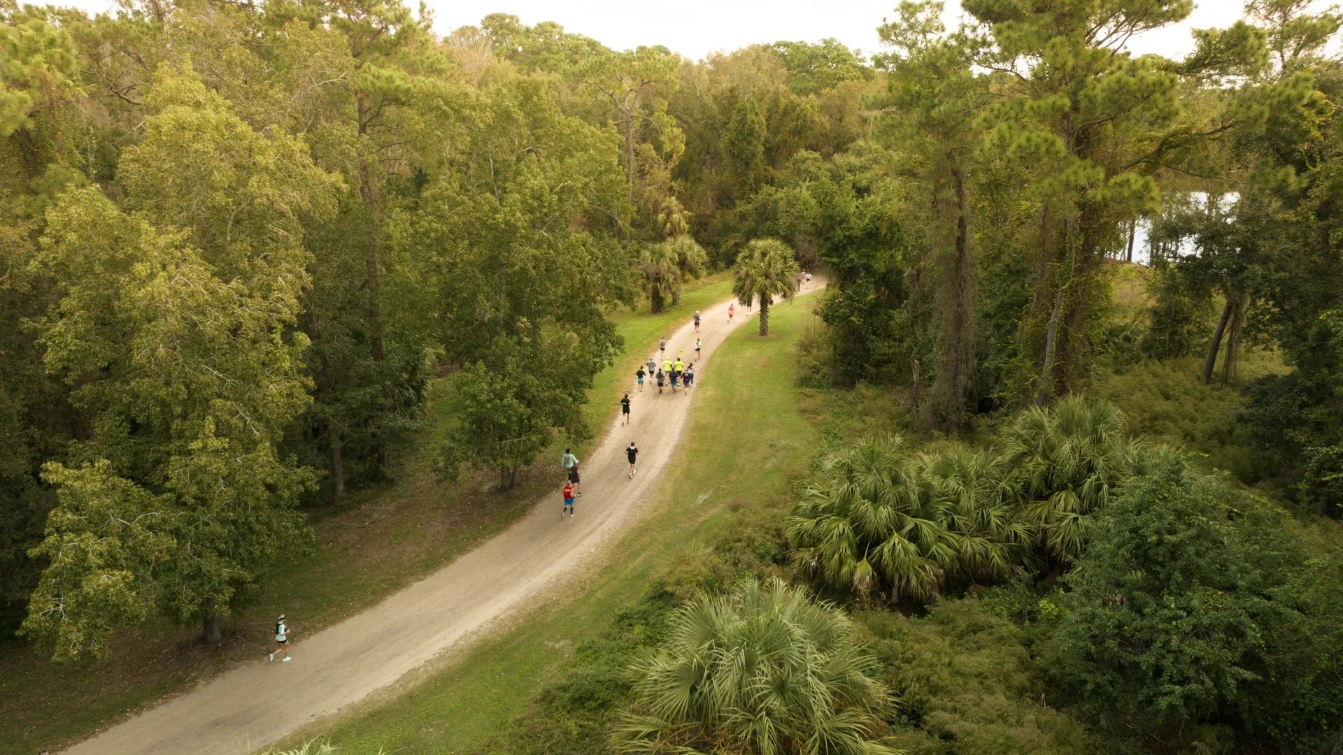 running trail