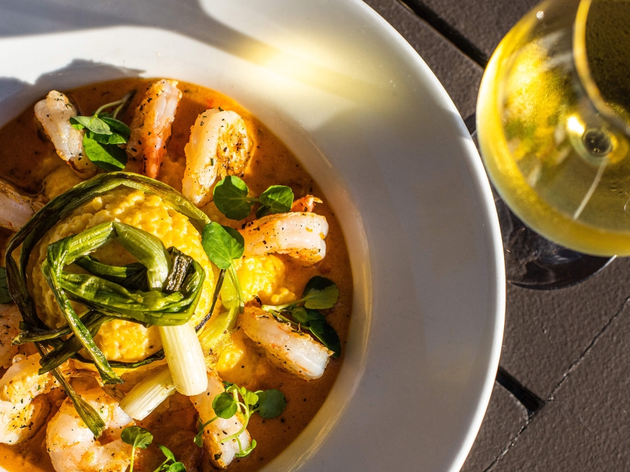 Shrimp entree