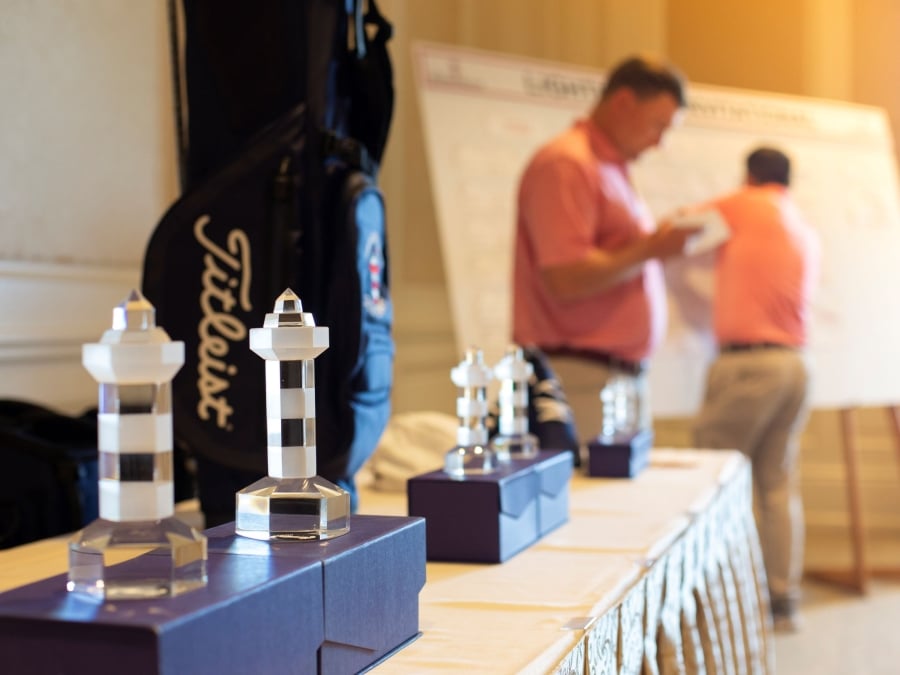 Lighthouse Invitational trophies and prizes 
