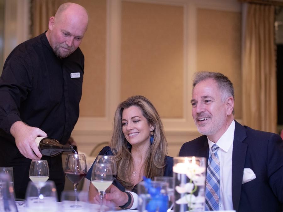 Wine Dinner with Red Wine