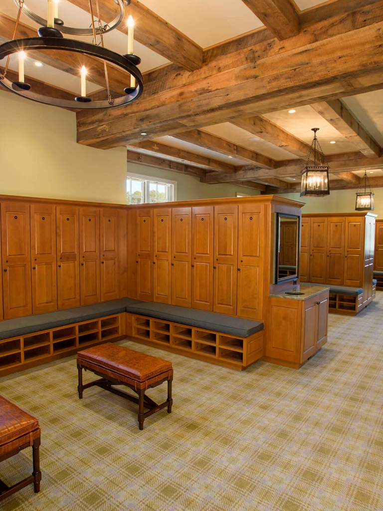 Locker room