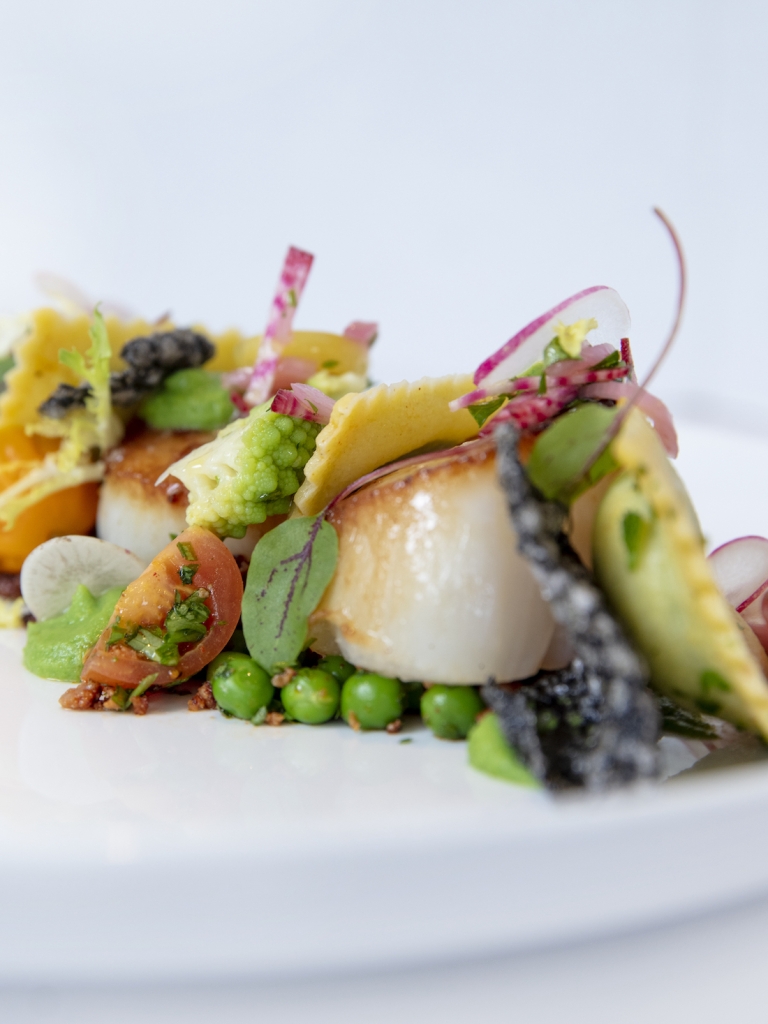 Image of a restaurant meal