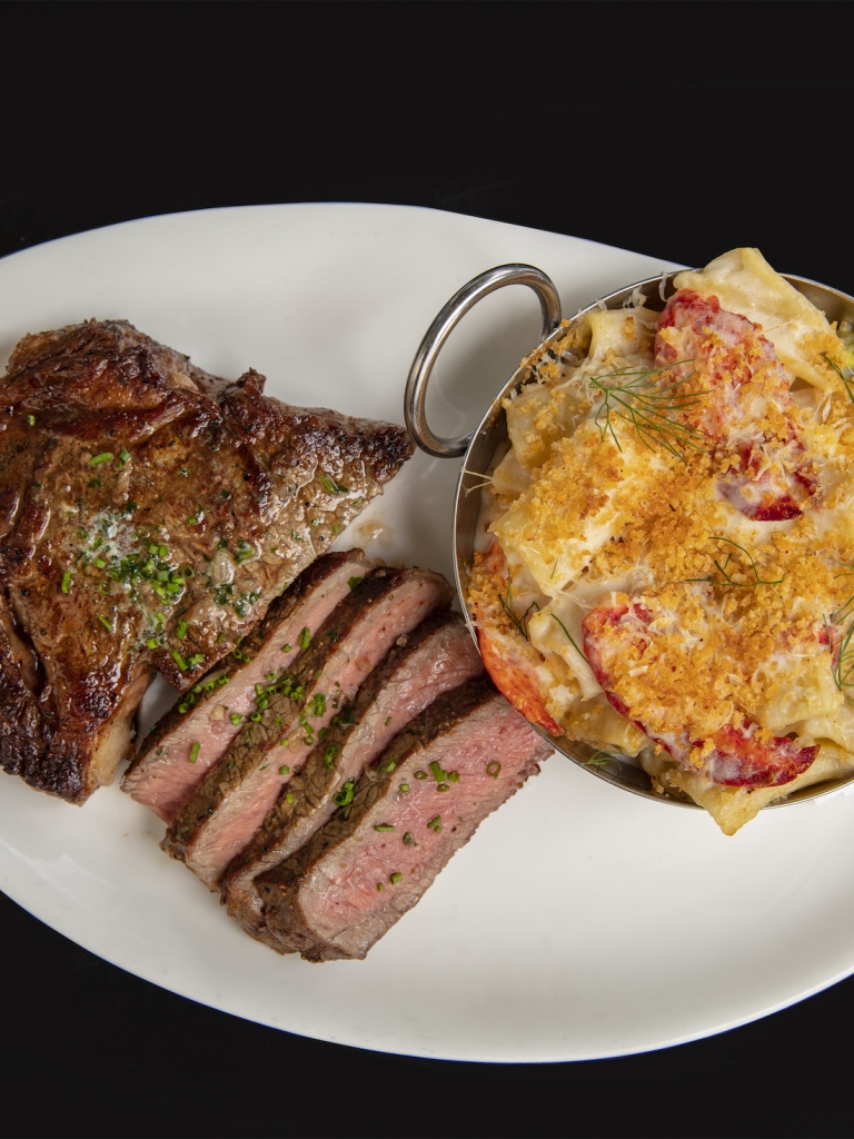 Image of a steak meal 