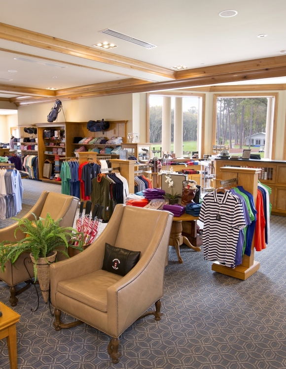 Interior of Harbour Town Pro Shop