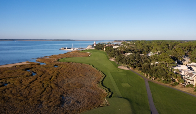 18th hole of Harbour Town Golf Course