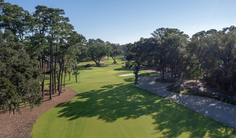 2nd hole of Harbour Town Golf Course