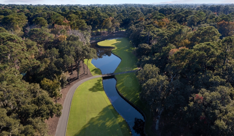 4th hole of Harbour Town Golf Course