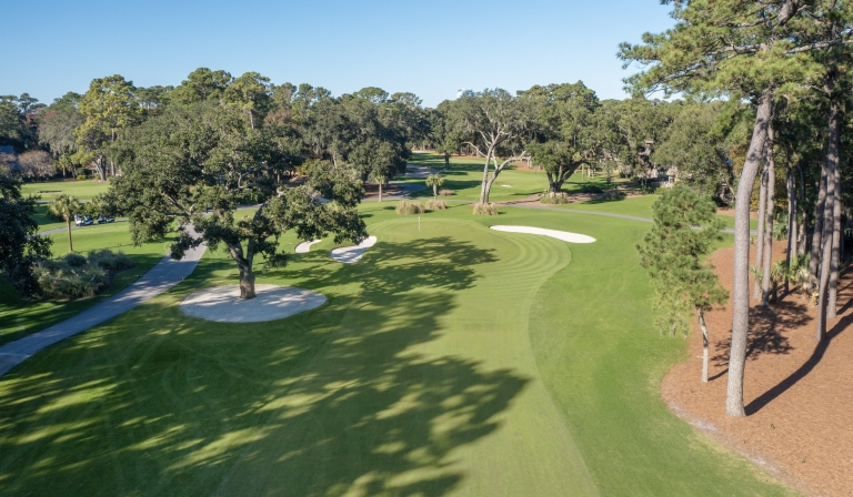 6th hole of Harbour Town Golf Course